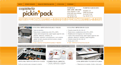 Desktop Screenshot of copisteriapickinpack.com